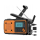 NO NAME Radio awaryjne AM/FM IPX3 z dynamem, latarką, powerbankiem i - 1583856 - zdjęcie 4